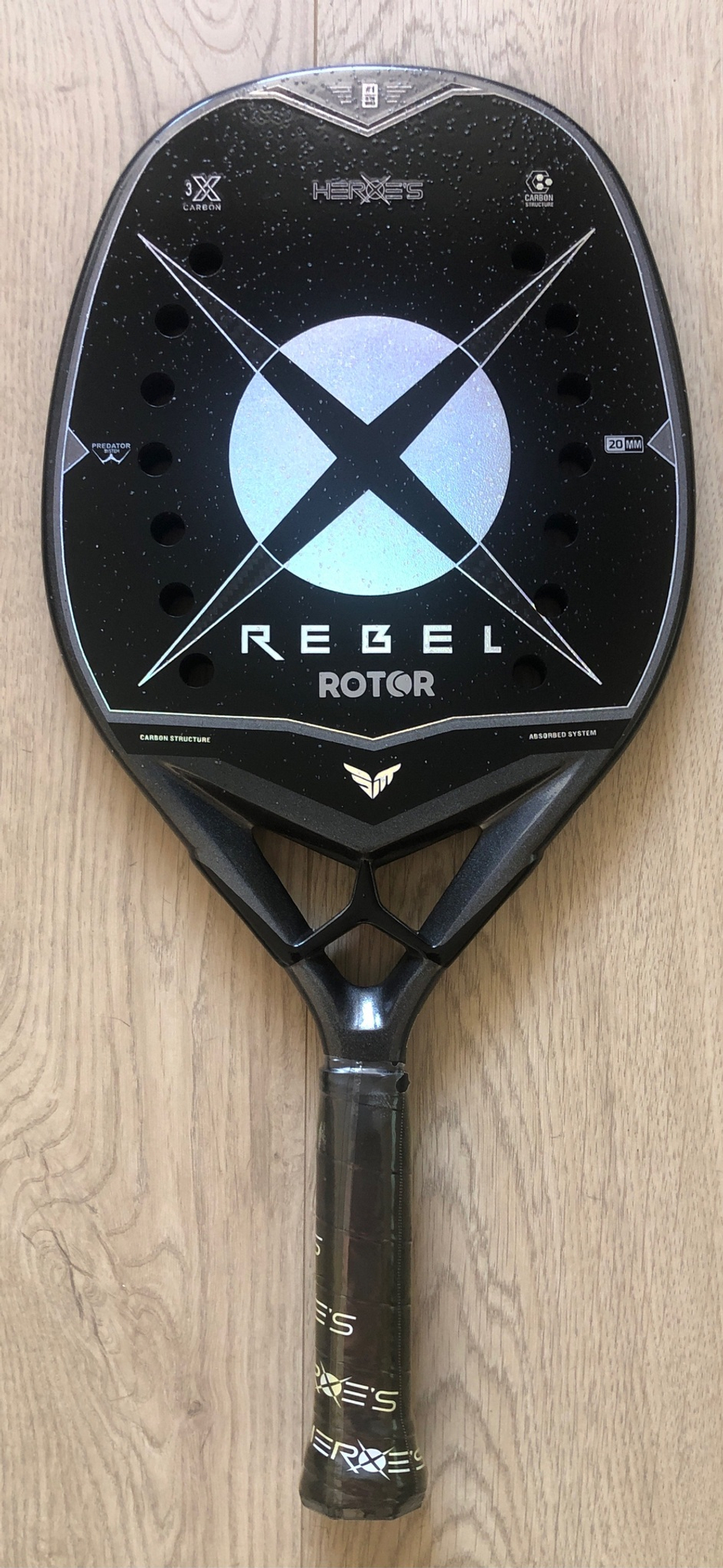 Ракетка для пляжного тенниса Rebel Heroes с дополнительным нанесением Rotor