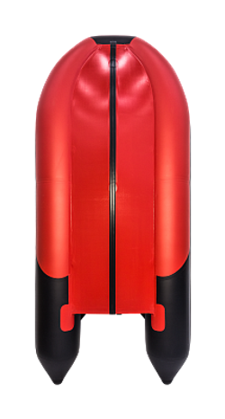 Лодка ПВХ Ривьера Компакт 3600 СК "Комби" красный/черный