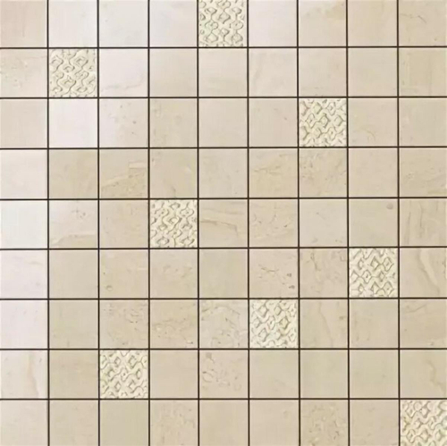 Плитка Супрема Айвори Мозайка 30x30 (0,900 кв.м.) PS-00007818