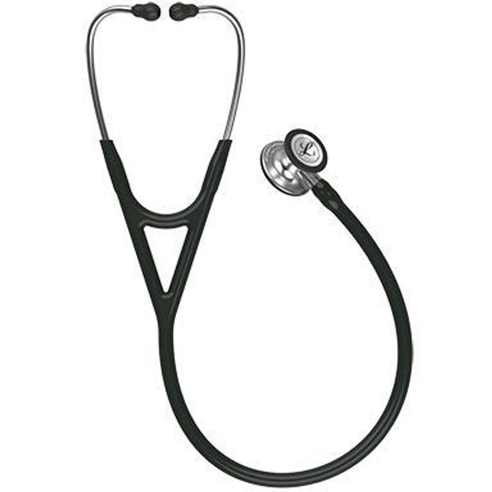 Стетоскоп Littmann Cardiology IV, черный, стальная акустическая головка (6152)