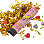 Хлопушка-конфетти «Сердца» пружинный серпантин, 20 см