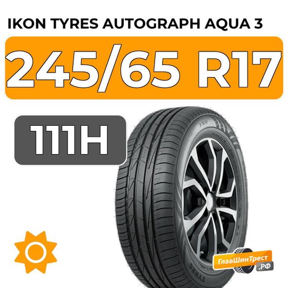 Ikon Tyres Autograph Aqua 3 SUV 245/65 R17 111H XL