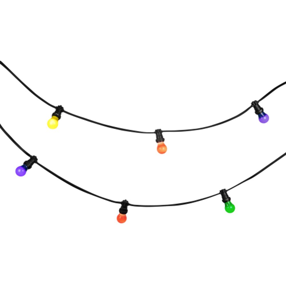 Гирлянда ЭРА ERABL-K30 уличная Белт Лайт набор 30 м шаг 50 см цоколь Е27 | Профессиональное праздничное и новогоднее освещение