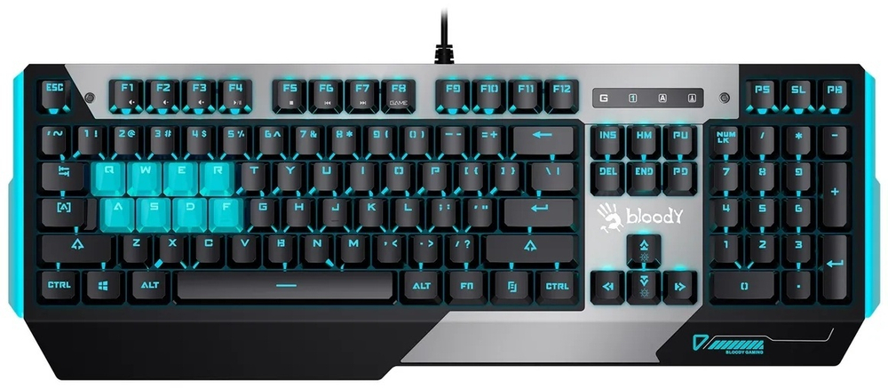 Клавиатура A4Tech Bloody B865 черный