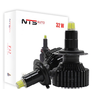 Автолампа LED Н 7 к-т NTS (радиатор+вентилятор) T32 32W 6500K 3400Lm  (T32 H7)