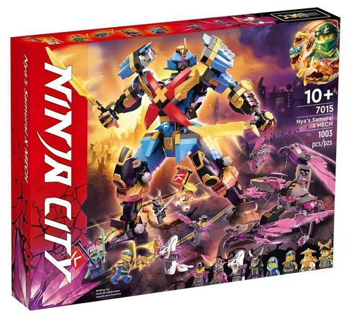 Конструктор Ниндзяго"Робот Нии: Самурай Икс" 1003 дет.