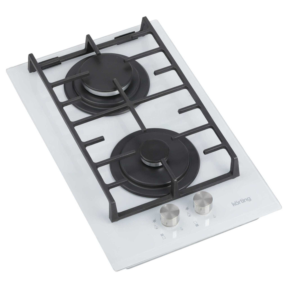 Газовая стеклянная варочная панель Korting HGG 3825 CW фото 3