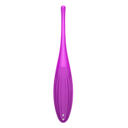Перезаряжаемый точечный вибромассажер Satisfyer Twirling Joy, фуксия