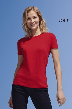 Футболка Imperial женская 100% хлопок Оранжевый  S