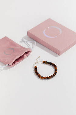 Браслет BRAVE HEART из тигрового глаза