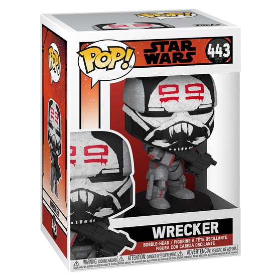 Фигурка Funko POP! Bobble: Star Wars: Bad Batch: Wrecker 55501
