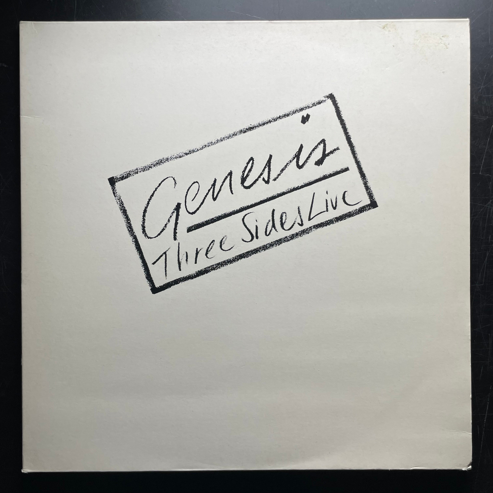 Genesis ‎– Three Sides Live 2LP (Англия)