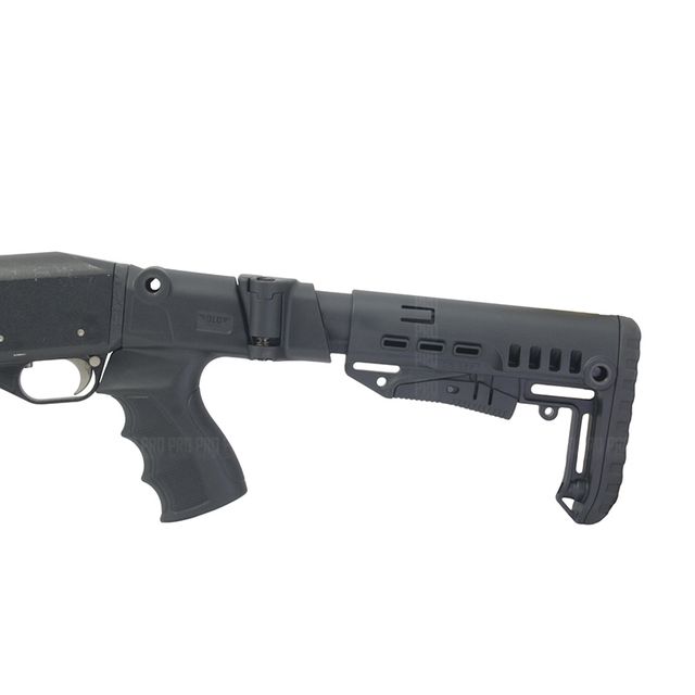 Складной влево телескопический приклад TBS Compact на ИЖ 81