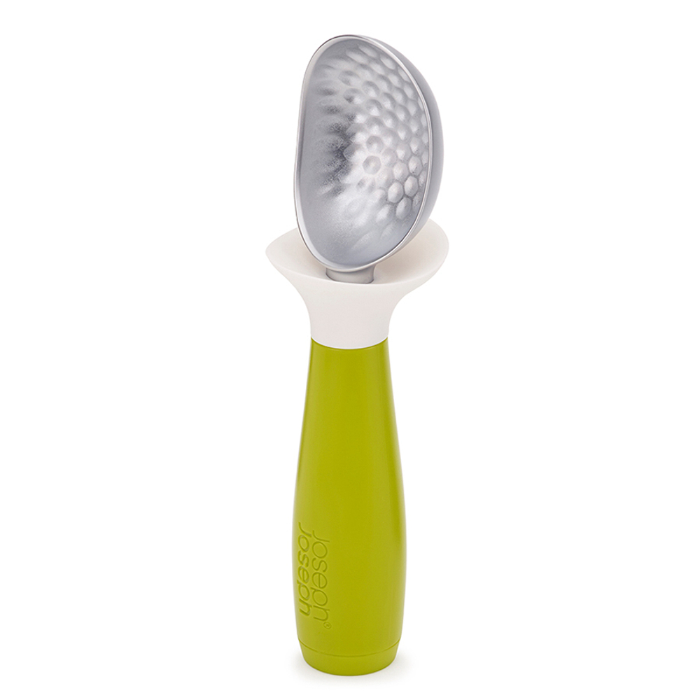 Ложка для мороженого с защитой от капель Dimple зеленая Joseph Joseph