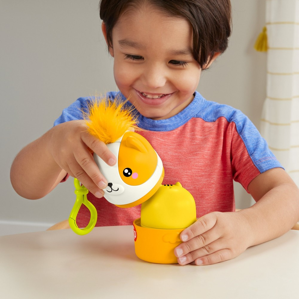 Fisher Price HXP17 — Игровой набор Fisher-Price Зверюшки-складыши для сборки — фото 5