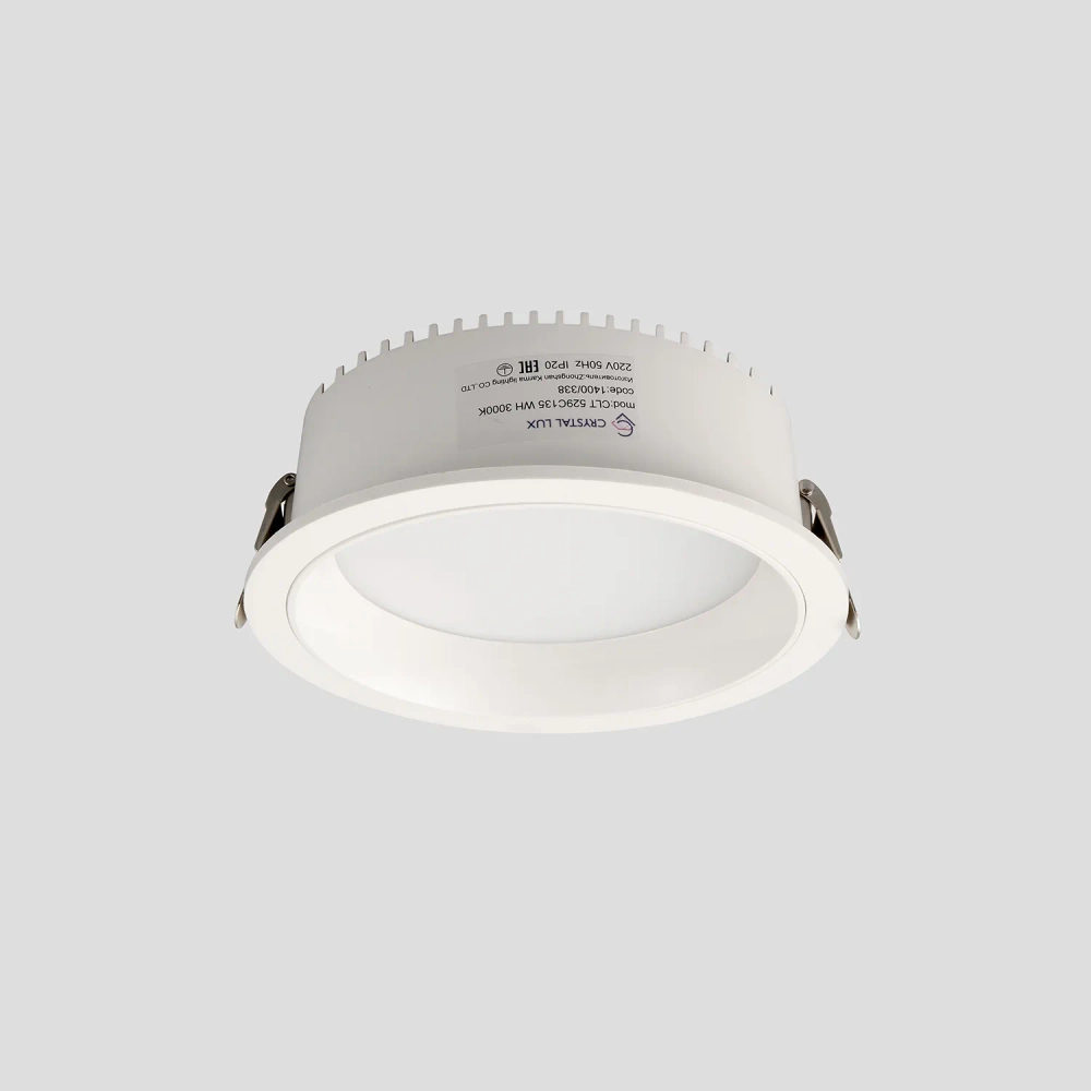 Светильник встраиваемый Crystal Lux CLT 529C135 WH 3000K