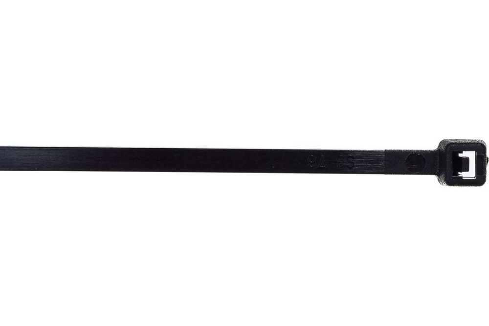 Нейлоновые хомуты Зубр черные, 2.5x80 мм, 100 шт. 309030-25-080