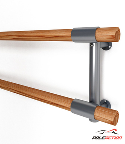 Модель №21 - кронштейн балетного станка двухуровневого "Элегант"