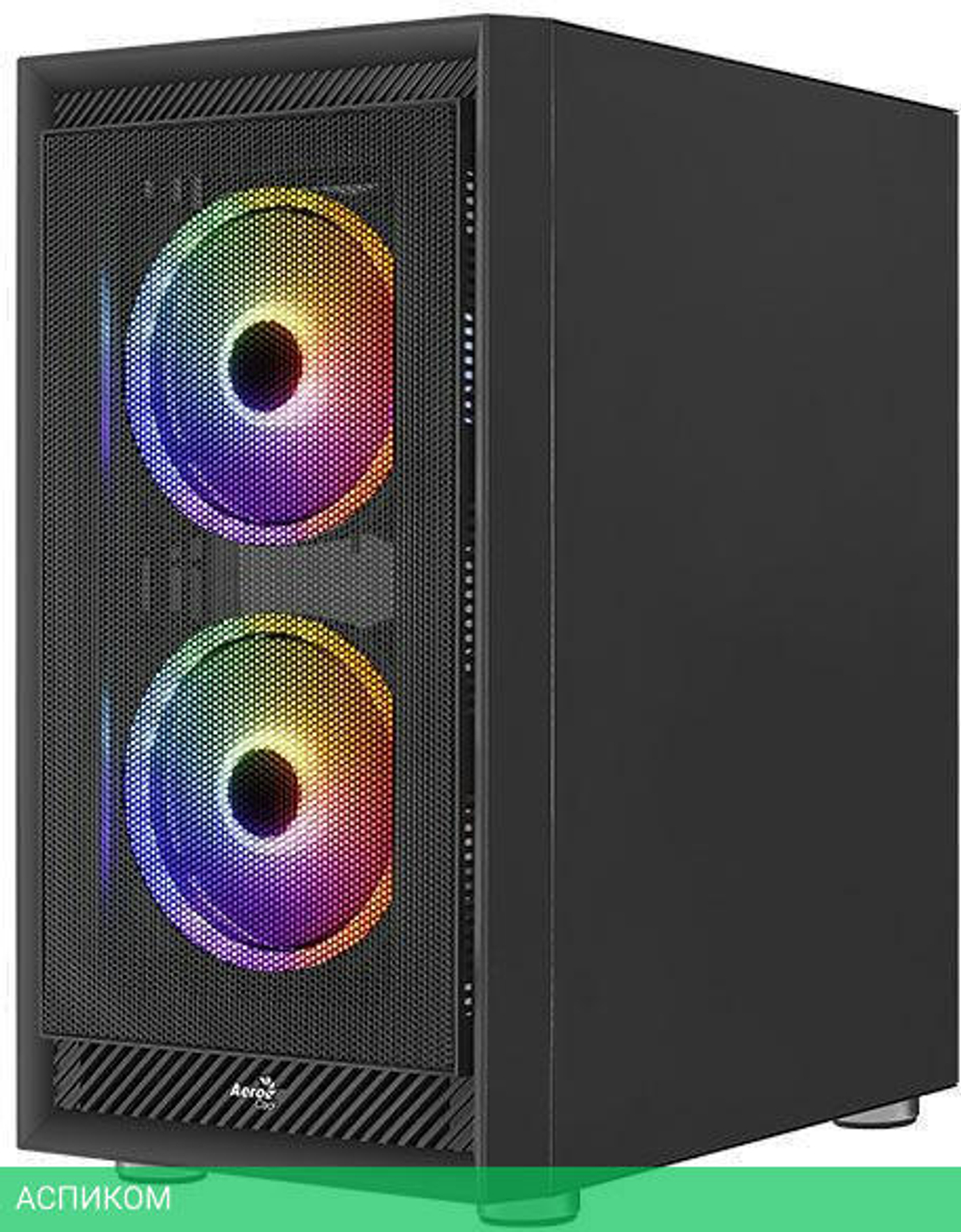 Корпус Aerocool Graphite-G-BK-v2 без БП черный (ACCM-PB24033.11)