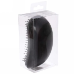 Расческа массажная компактная «Mila Mi», цвет черный, 7*12см