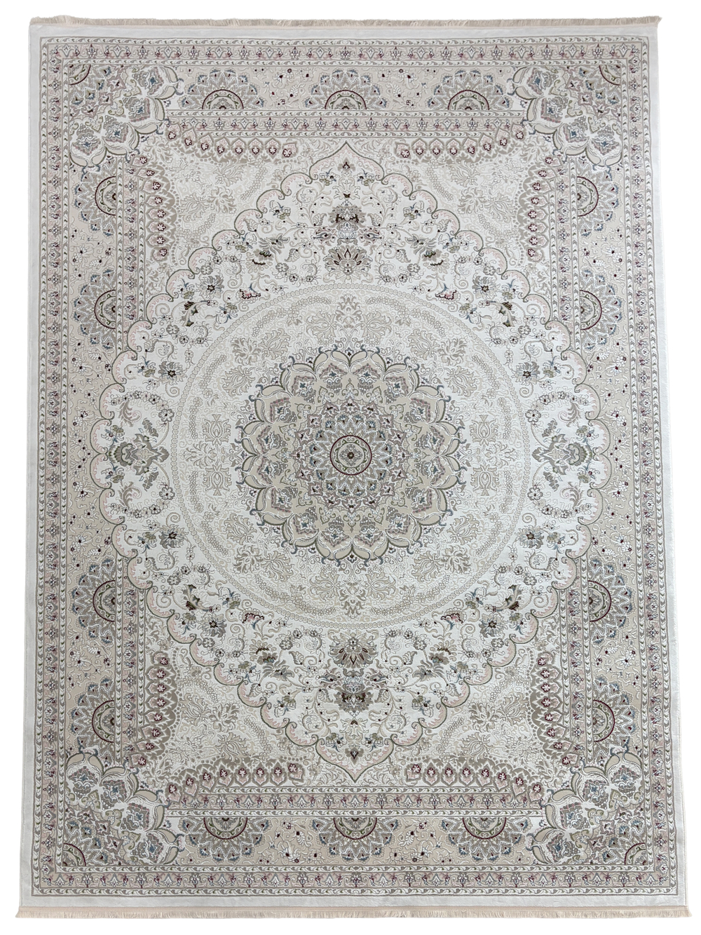 Ковер KIRMANSHAH 38860A WHITE / WHITE Прямоугольник
