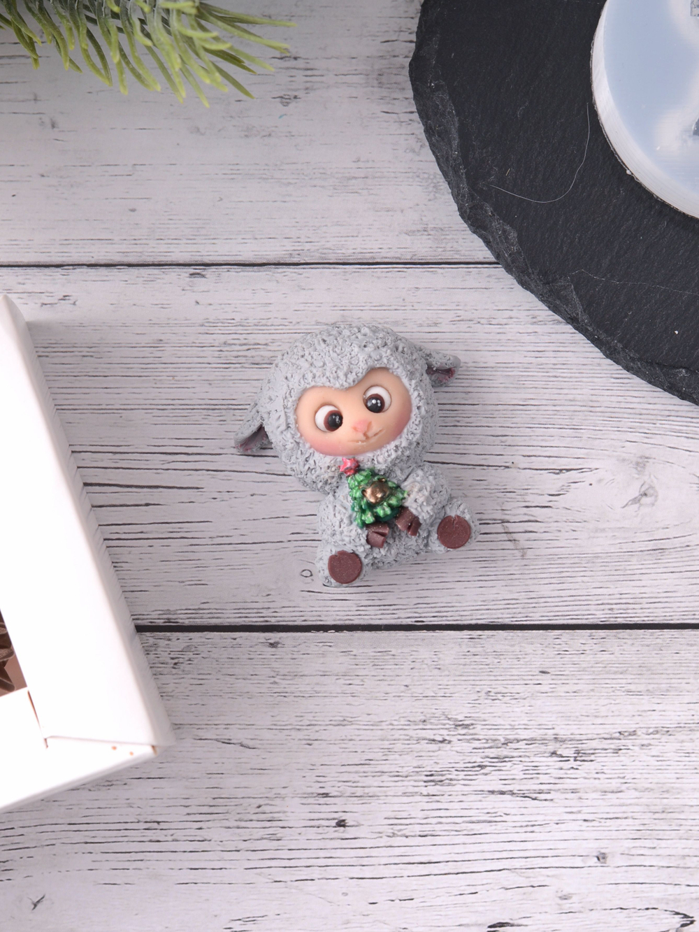 Силиконовый молд "Овечка" #5