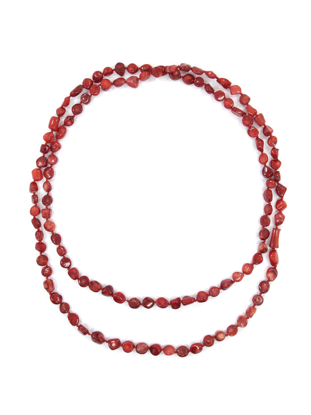 Бусы из Коралла kobu035-120