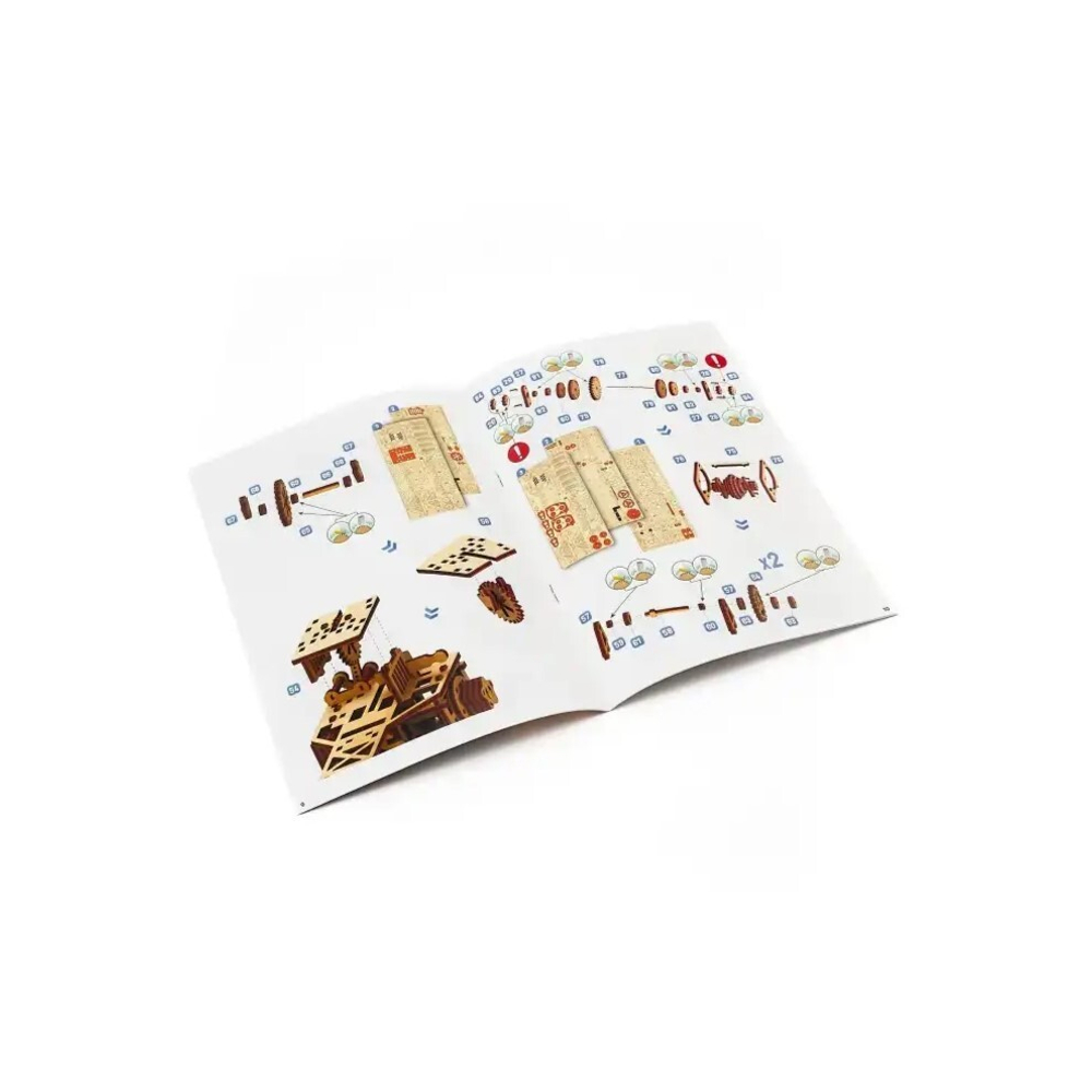 Деревянный конструктор Нефтяная вышка с секретом (DROVO)