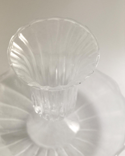 Zara Home Подсвечник из стекла, цвет прозрачный, 8.8 см