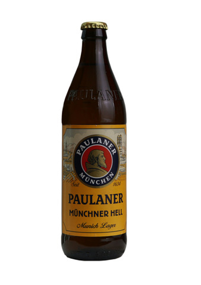 Пиво Paulaner Münchner светлое фильтрованное 0.33 л.ст/бутылка