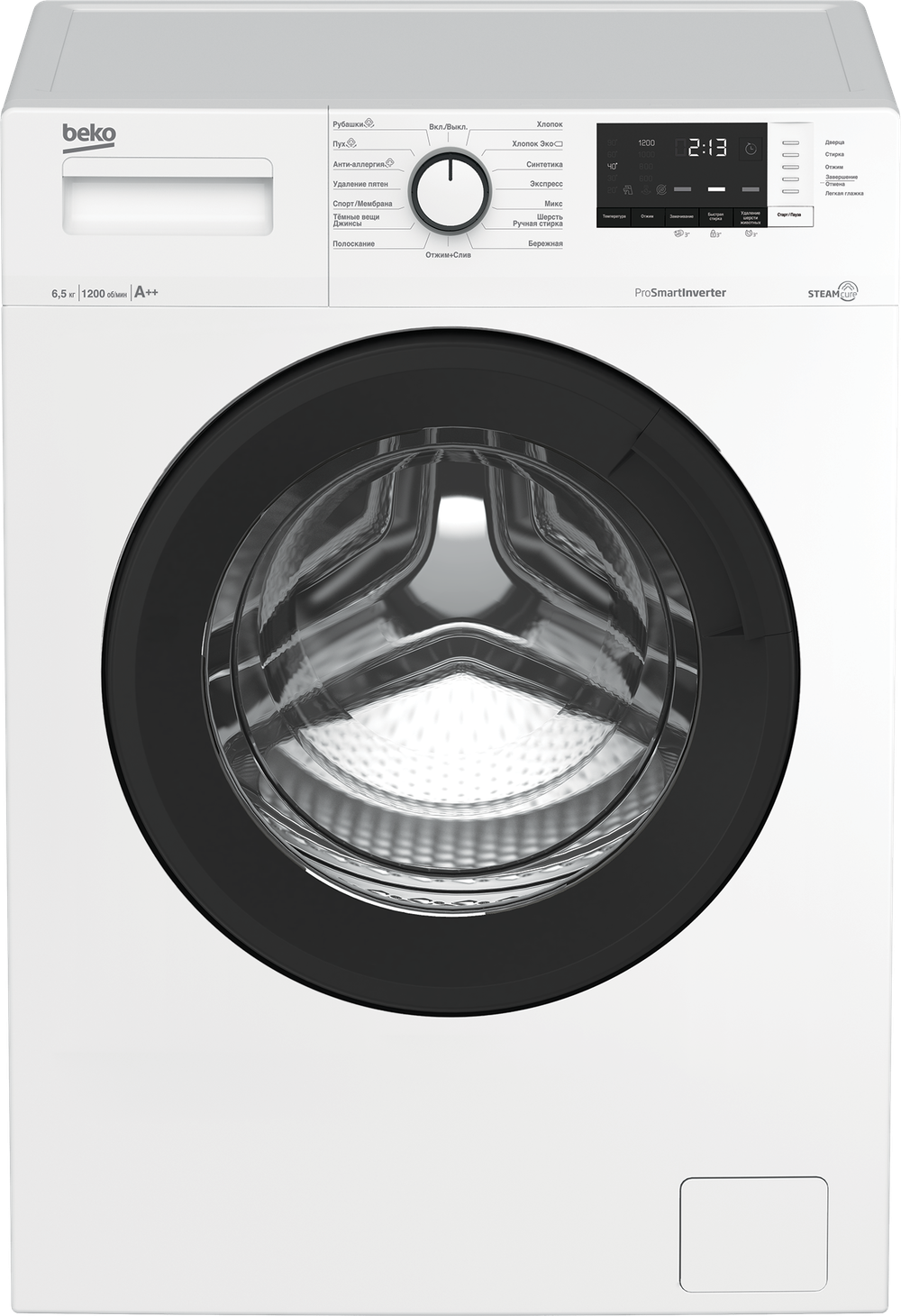 Стиральная машина Beko WSRE6H612ZAWI