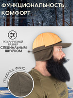 FH00121 Шапка зимняя FINNHUNT Olive Green