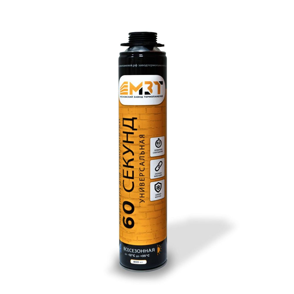 Клей-пена для термопанелей “60 секунд” универсальная, 800 мл