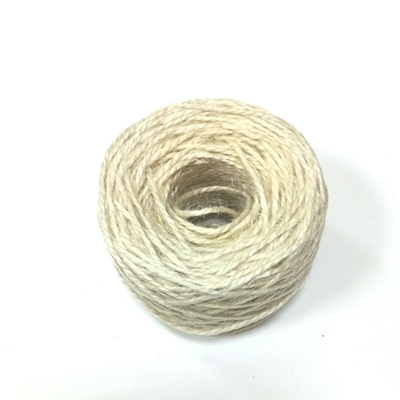 Пряжа джутовая Белый