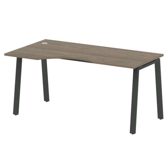 Метал Систем Стол криволинейный левый на А-образном м/к БА.СА-1 (L)  1600*900*750