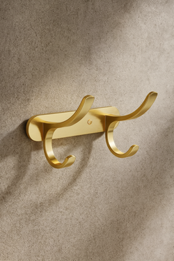 Крючок STWORKI Киркенес S45305GM матовое золото, на шурупах