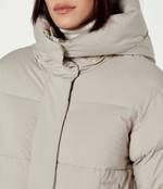 Пуховое пальто HELENA Hetrego - бежевый(8N694 F)