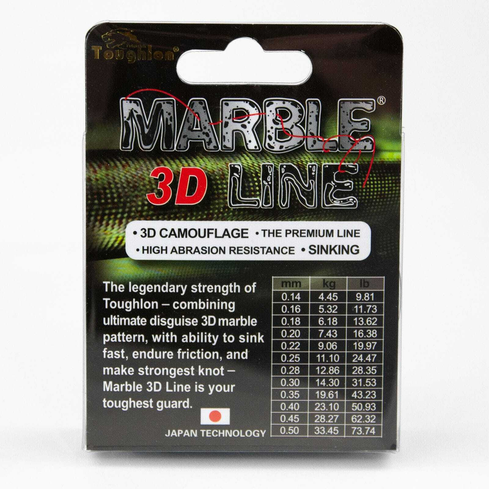 Леска Toughlon Marble 3D Line (100м)