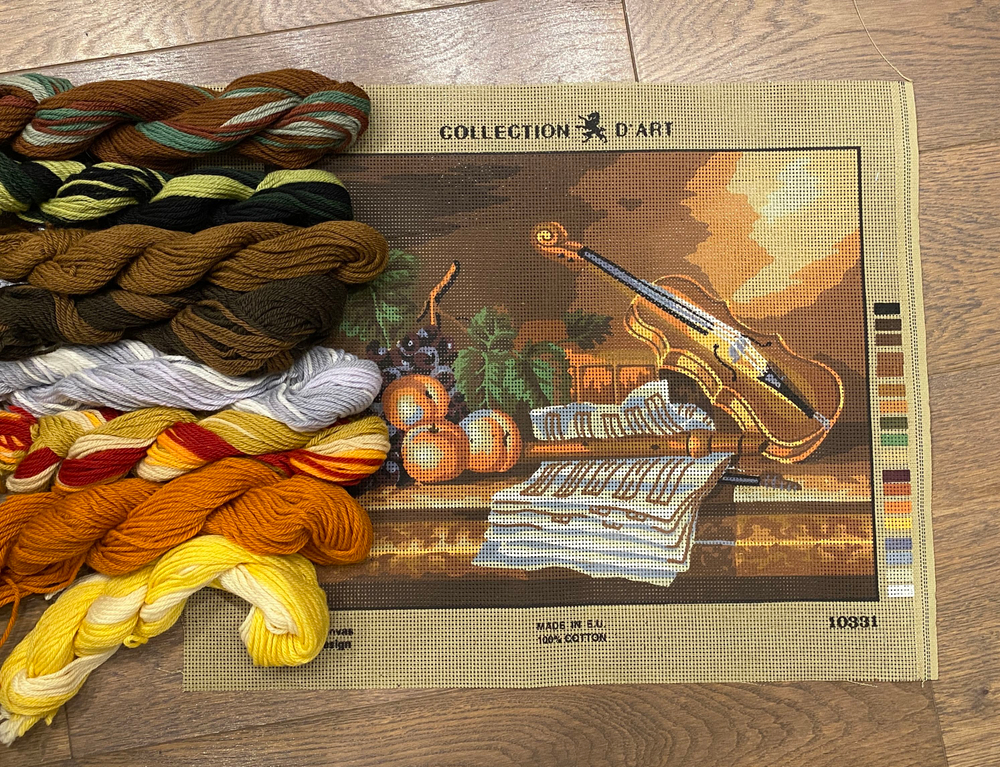 Набор для вышивания (шерстяной гобелен) 40х50см Германия