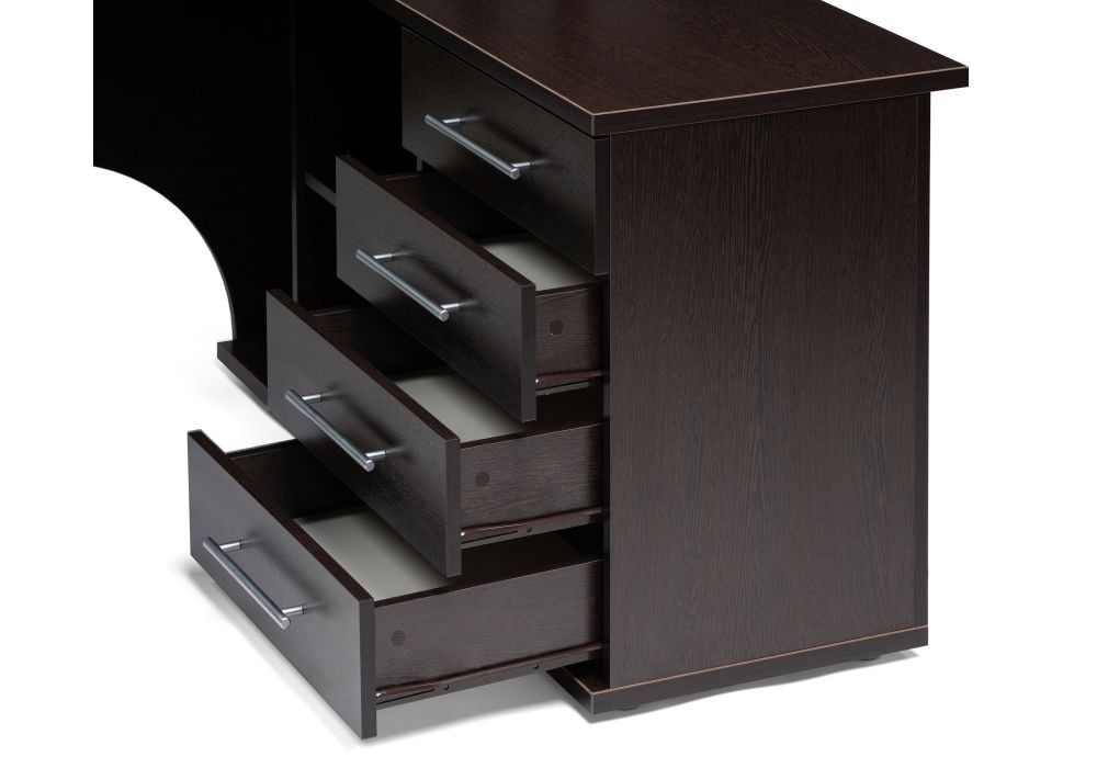 Компьютерный стол КСТ-109П правый венге