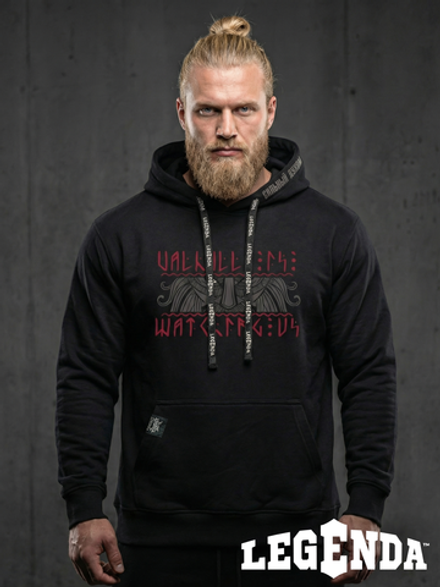 Толстовка с капюшоном и карманом кенгуру мужская LEGENDA Вальхалла