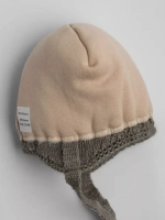 Шапка зимняя вязаная для малышей