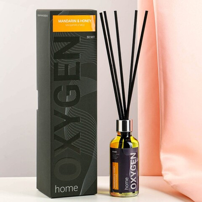 Диффузор ароматический OXYGEN HOME Mandarine and honey, 50 мл, мандарин и мед