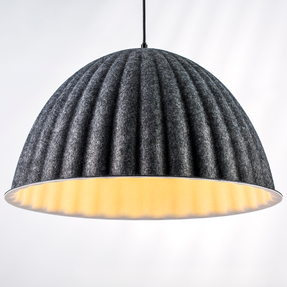 799557 Люстра FENICIA 1х12W (led) E27 ЧЕРНЫЙ/СЕРЫЙ