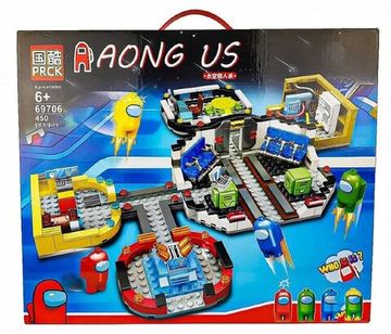Конструктор PRCK " Among Us: Космическая станция" , 450 деталей
