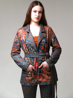 Трикотажный жакет женский 2024