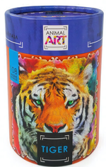 Пазл деревянный фигурный "Animal art" Тигр 108 дет.
