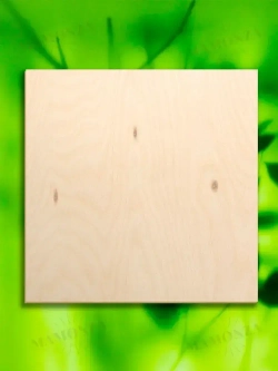 Строительная Фанера, Размер 1000х1000, 1 лист, Толщина 8мм, сорт 4/4