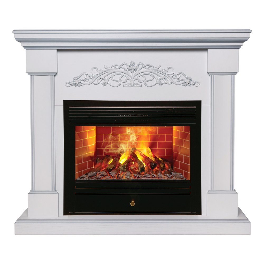 Каминокомплект Real Flame Ofelia 26 WT с очагом Novara 26