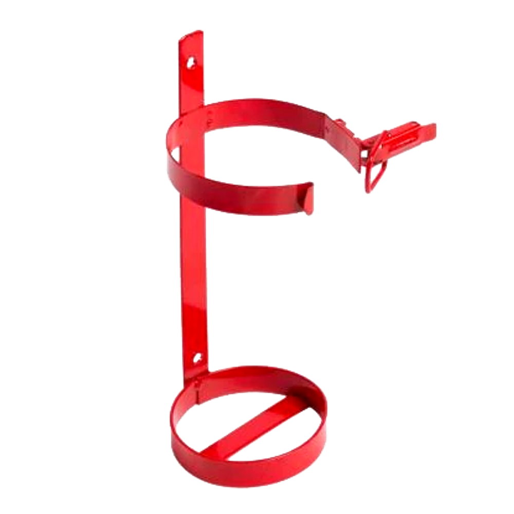 Кронштейн для огнетушителя d150 (с металлической защелкой)